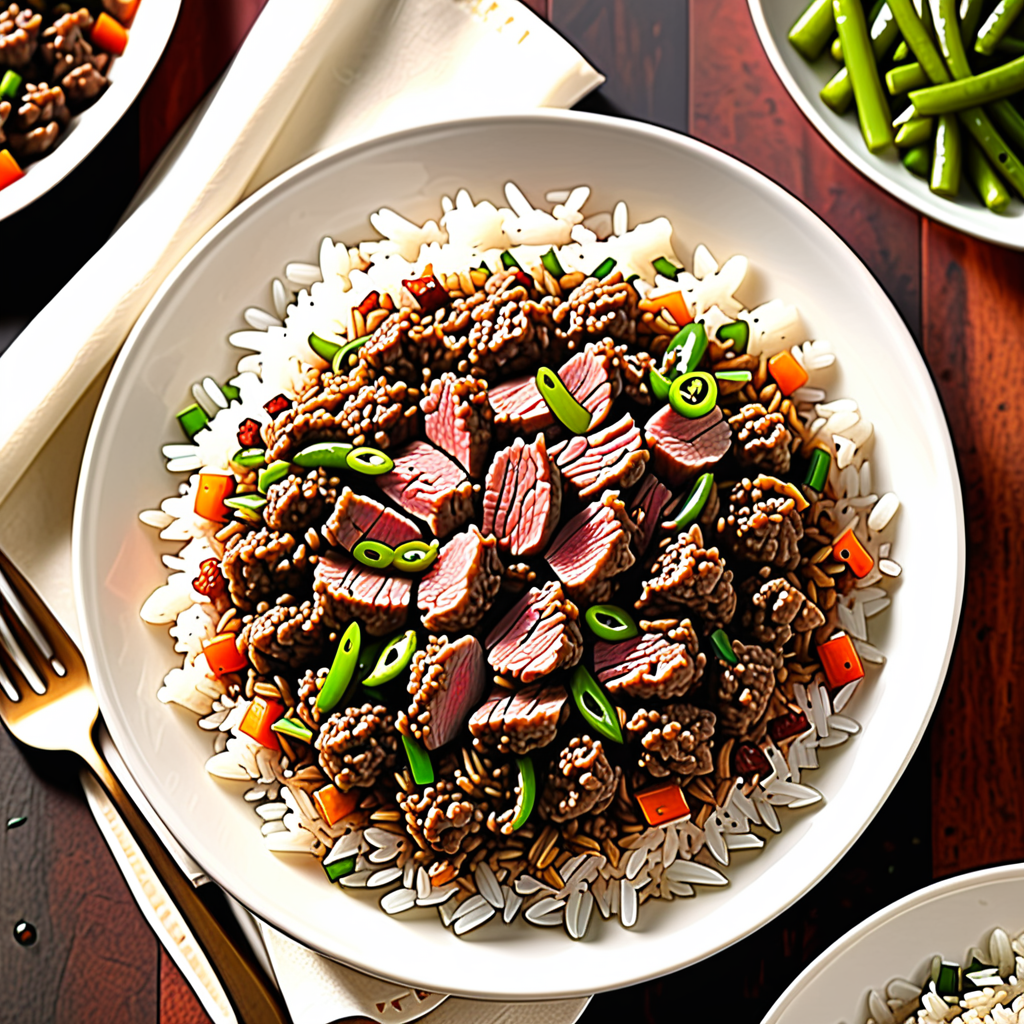 ground lamb and rice recipes