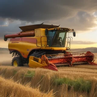 combine harvester