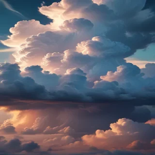 aesthetic clouds wallpaper