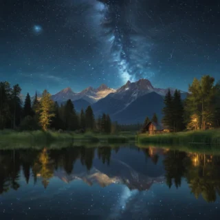 starry night wallpaper