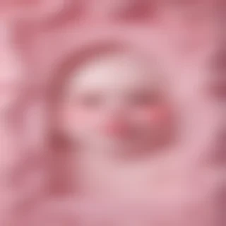 pink background cute
