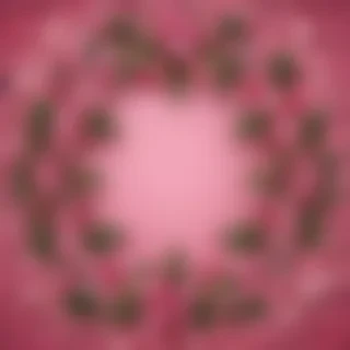 christmas background pink