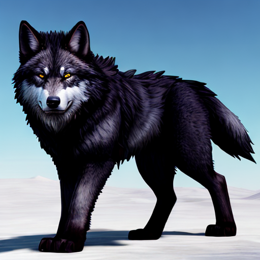Shadow Wolves: Pack hunters with jet-black fur and the ability to ...