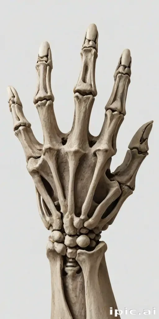 skeleton hand png