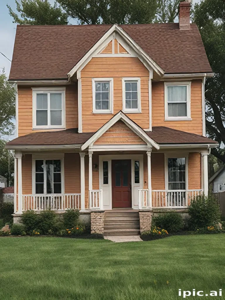 background of a house