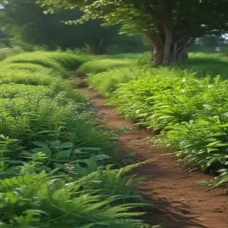 greenery border