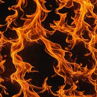 background on fire