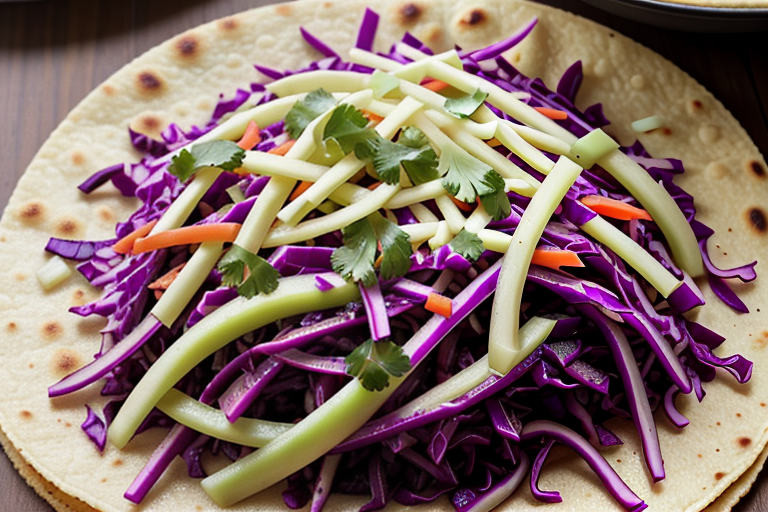 red cabbage slaw for tacos