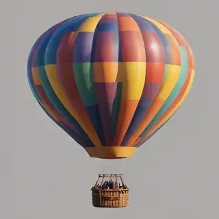 hot air balloon png