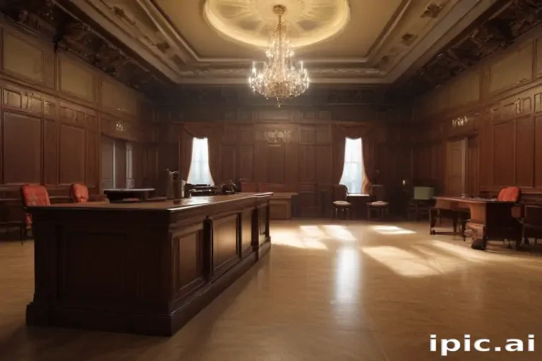 court room background