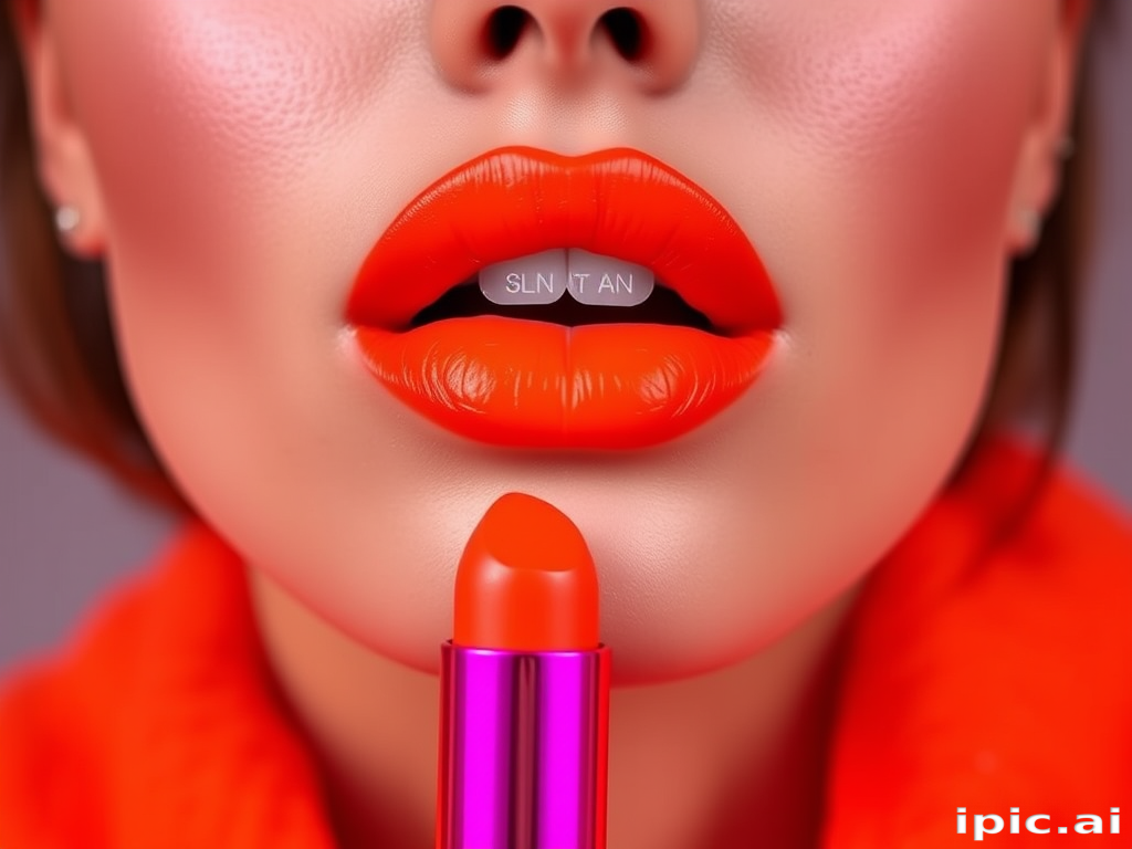 Electric Neon Tangerine lip color delivers a vibrant, attention-grabbing orange hue that brightens the complexion and adds a pop of color to any outfit