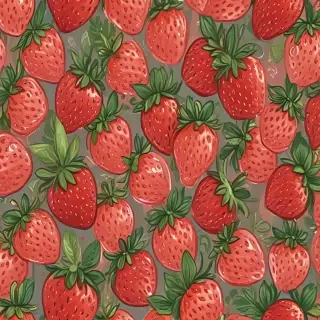 strawberry cute wallpaper