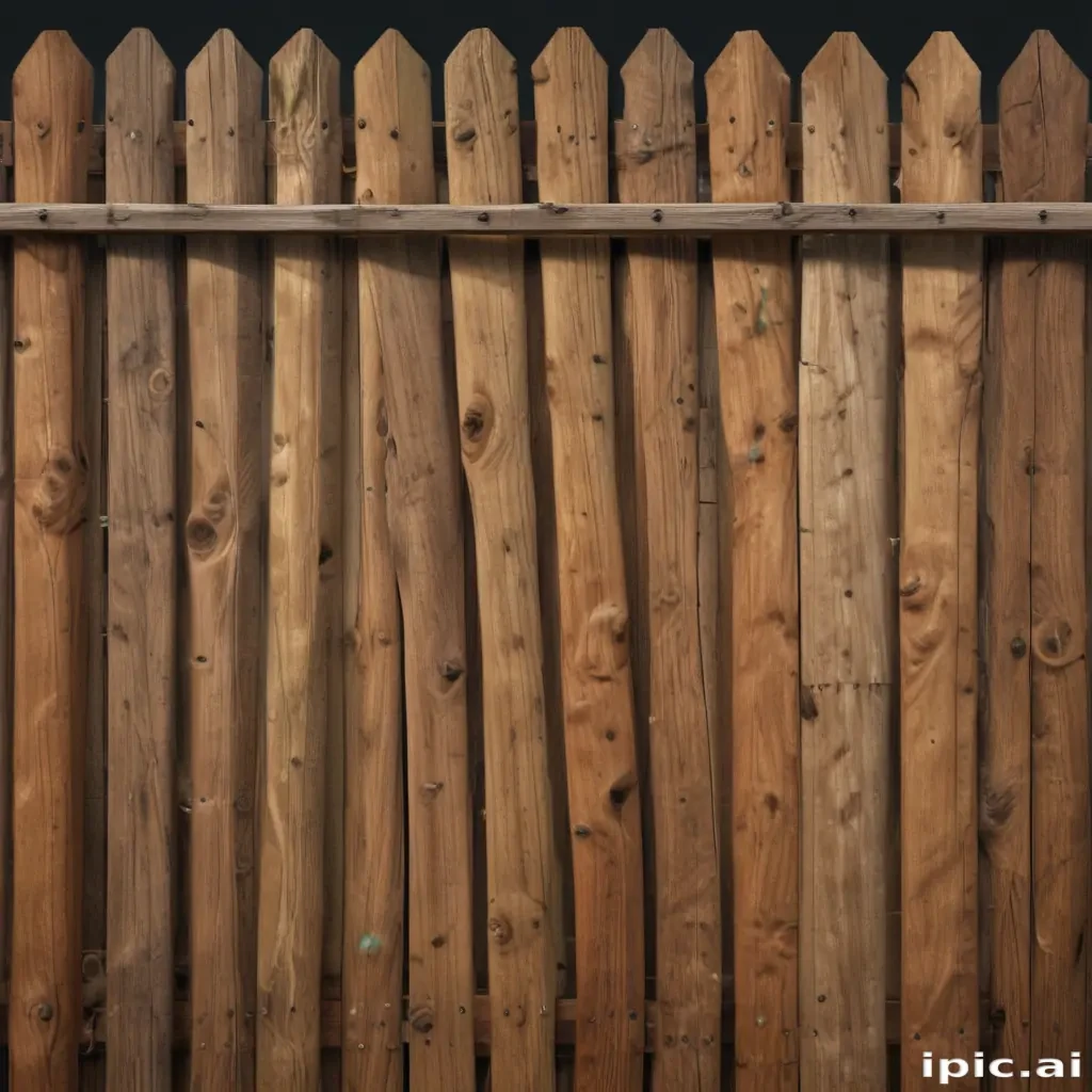 wooden fence png