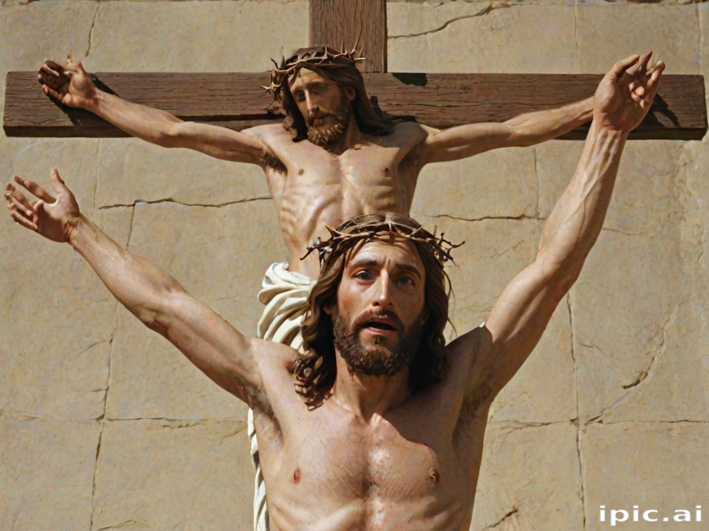 a picture of jesus on the cross