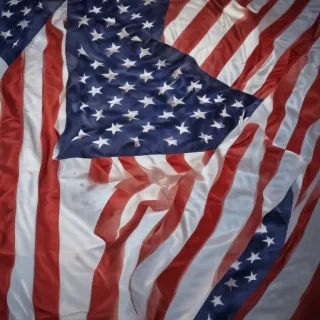 usa flag transparent
