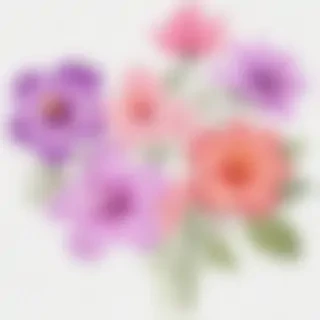 clipart flowers transparent background