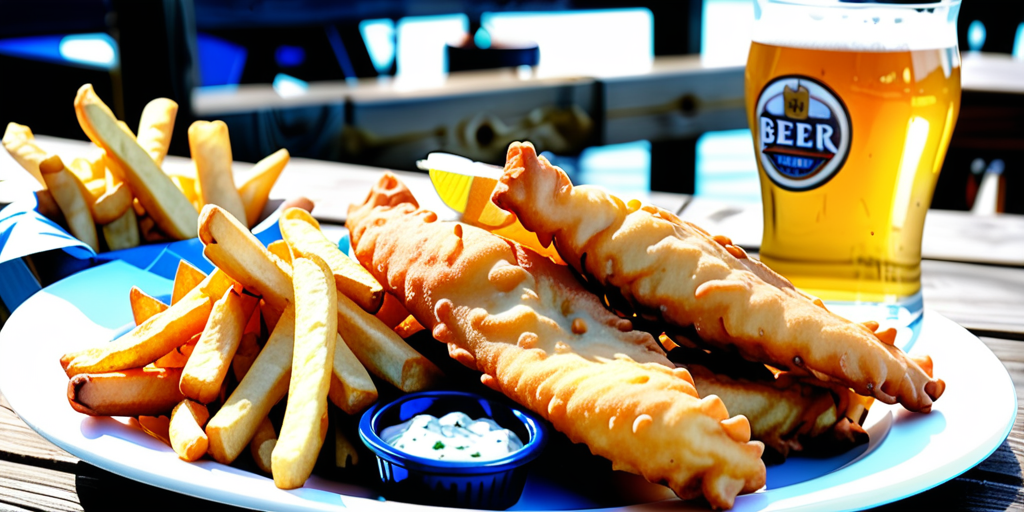beer battered fish and chips near me