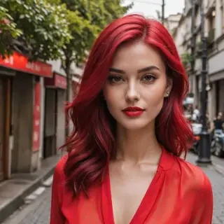 red color