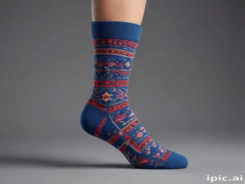 sock mockup
