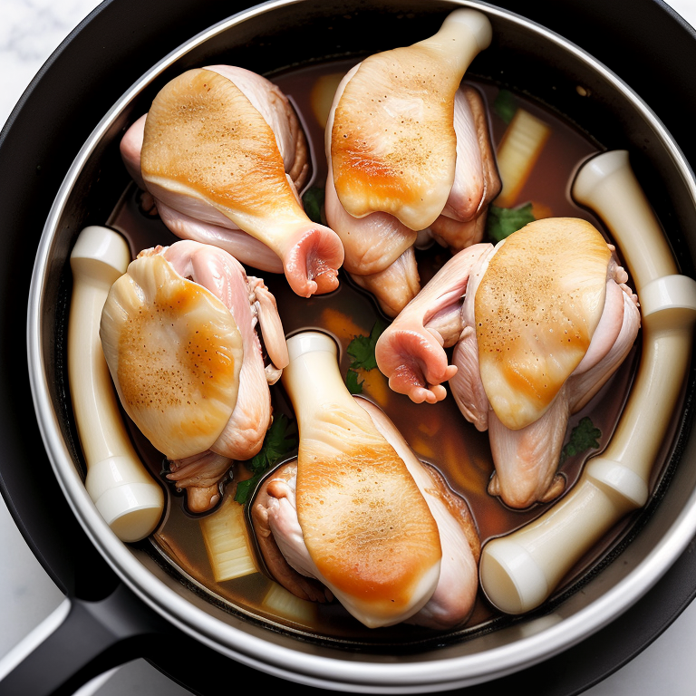how long to boil chicken thighs bone in