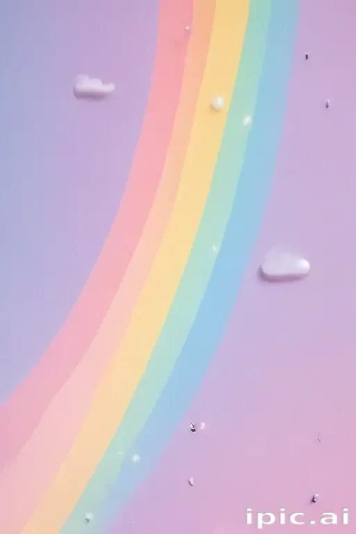 pastel rainbow bg