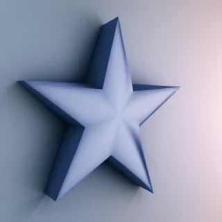 3d star wallpaper