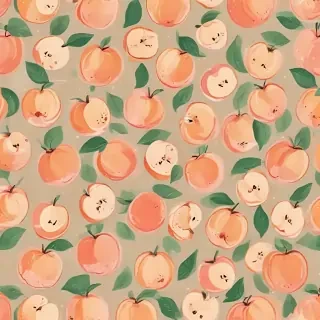 cute peach background
