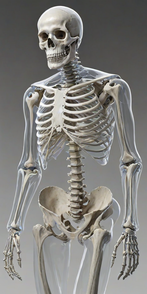 skeleton transparent