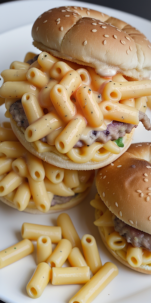 mac and cheese burger recipe