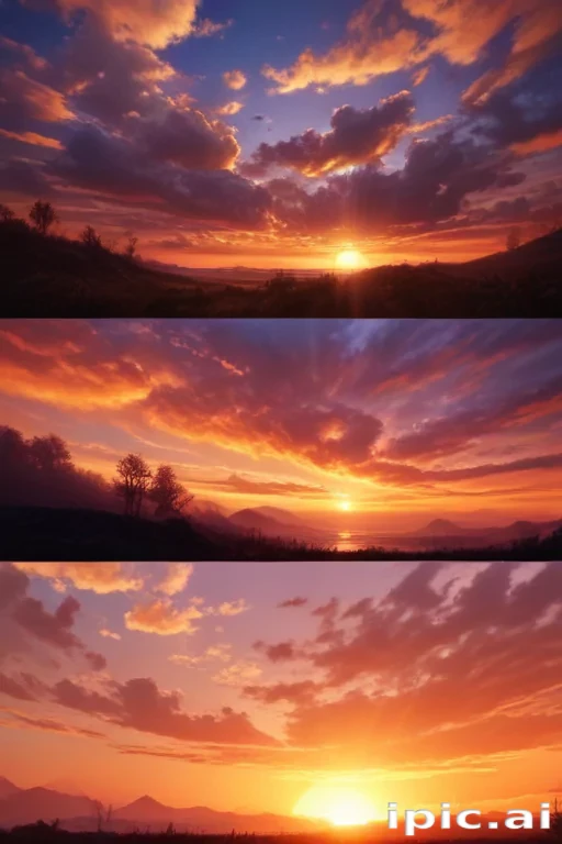 cute sunset backgrounds