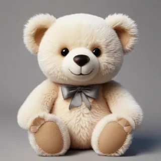 teddy bear clipart black and white