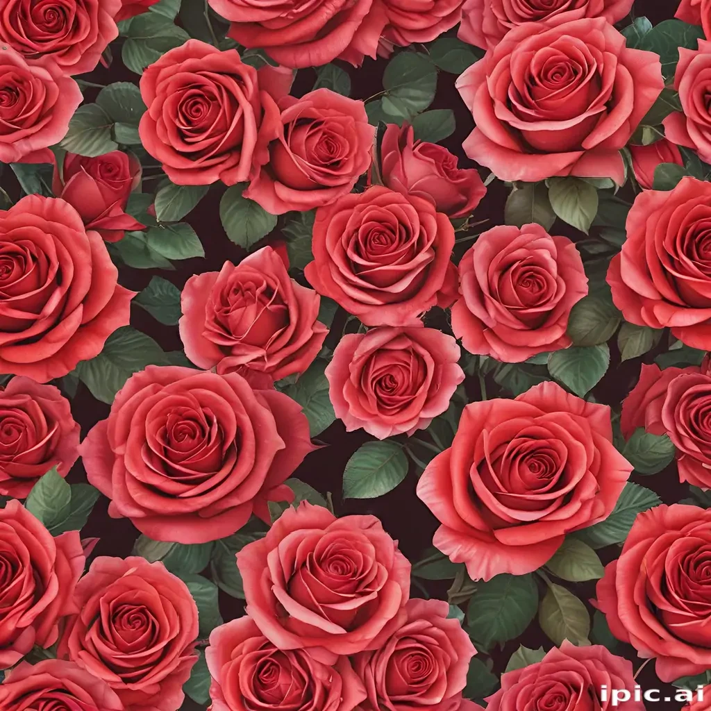 roses background
