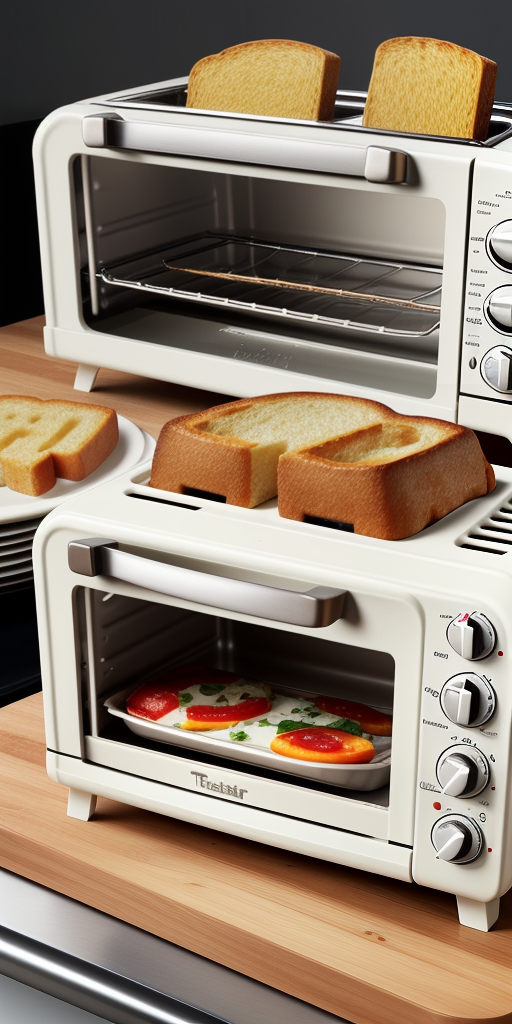 toaster oven with 4 slice toaster