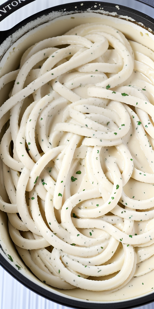 alfredo sauce mixed with marinara