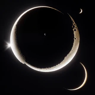 crescent moon png transparent