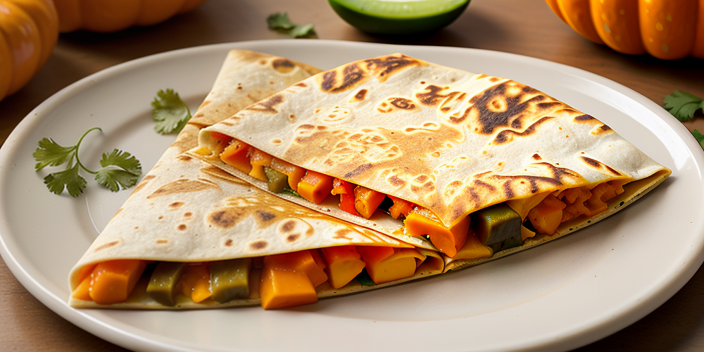 quesadilla de flor de calabaza