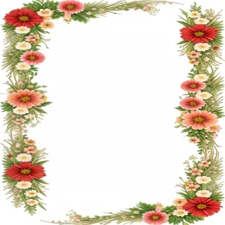 floral border png