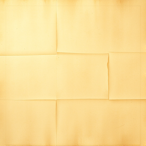 Create a realistic aged parchment paper background with a soft yellow tone and subtle texture, using a DSLR camera with a 50mm lens, aperture set to f/2.8, ISO 100, and soft natural lighting for enhanced depth and clarity.