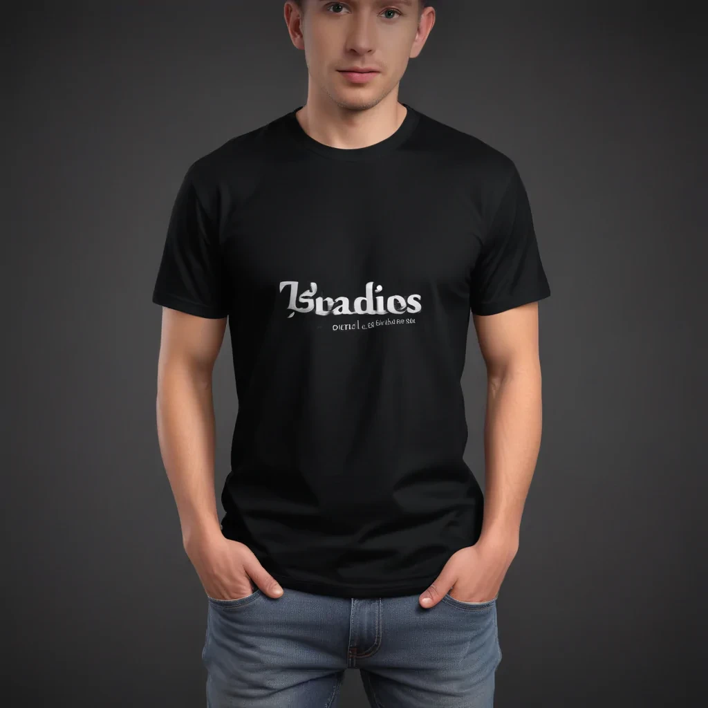 black t-shirt png