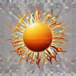 sun clipart transparent background