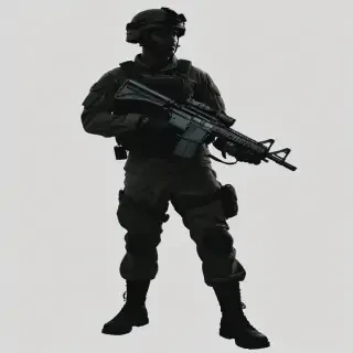soldier silhouette png