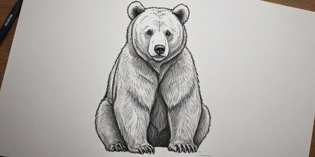 bear pictures to draw