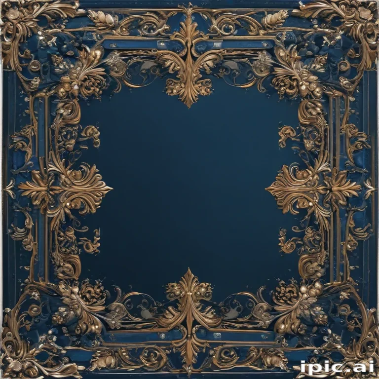 blue border png