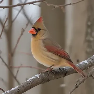 female cardinal