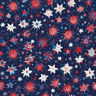 cute 4th of july backgrounds