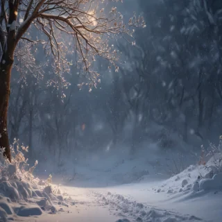 falling snow png