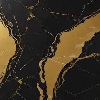 black and gold marble background