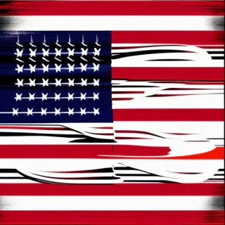 american flag aesthetic