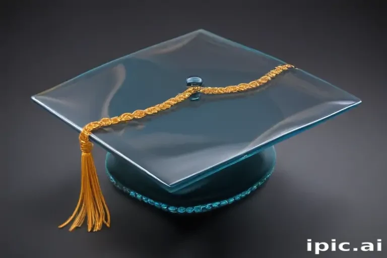 transparent graduation cap
