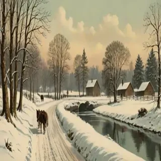 vintage winter images